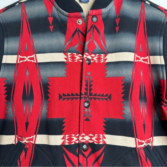 Polo Ralph Lauren Boys’ Native Pattern Bomber Jacket Size Medium - Picture 2 of 11